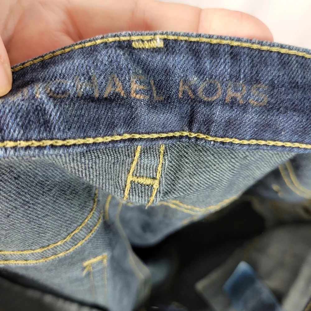 Michael Kors Five Pocket Skinny Blue Jeans Size 4